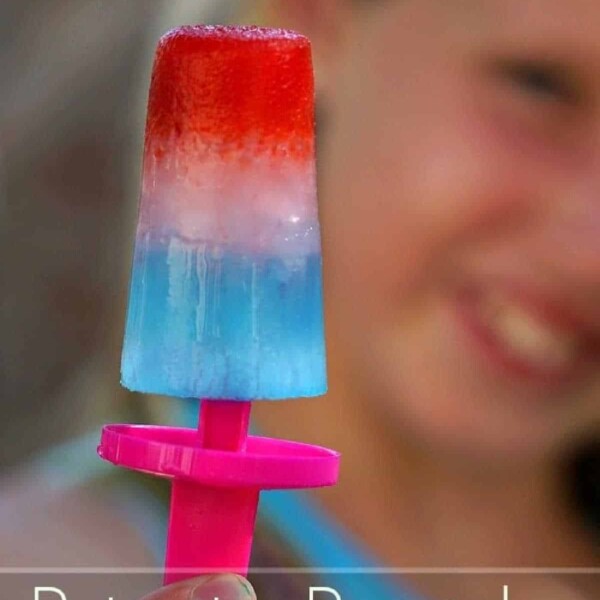 Red White and Blue Popsicles