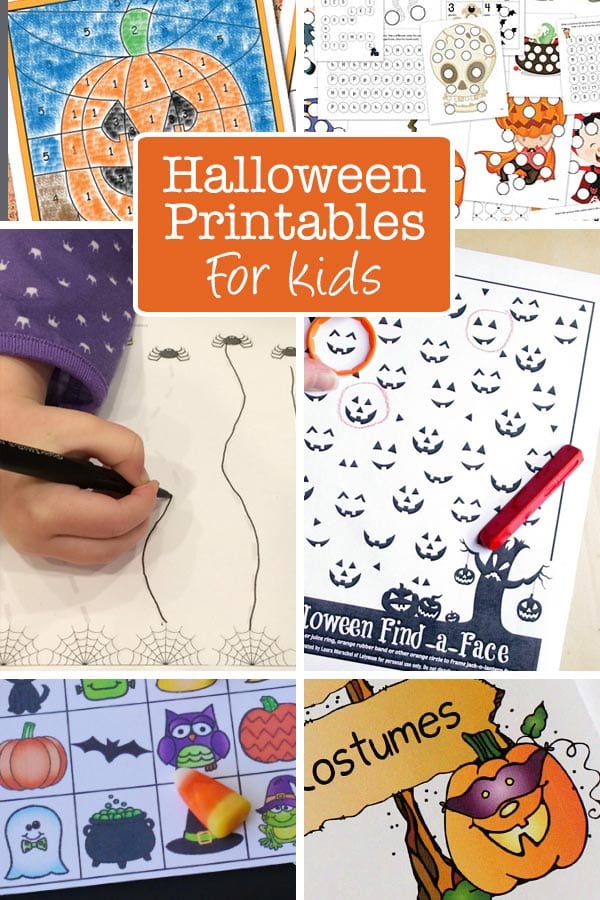 Free Kids Halloween Party Ideas - Games and Printables