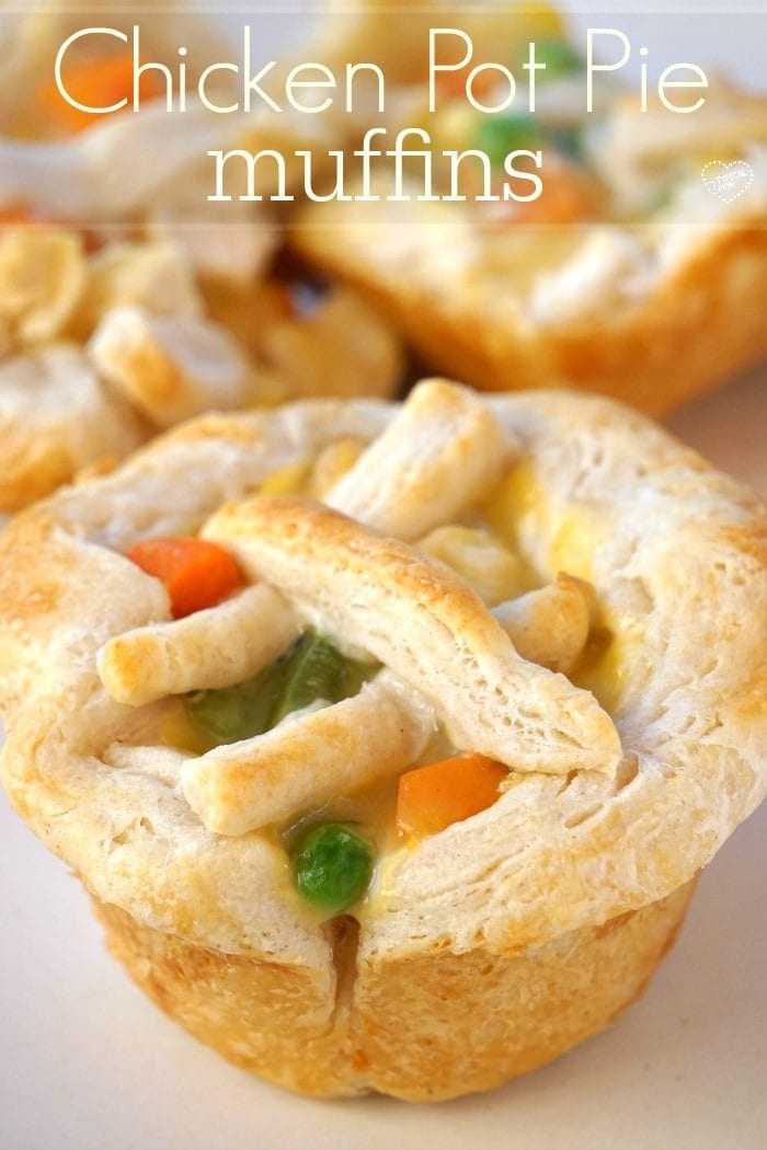 Easy Chicken Pot Pie Muffins · The Typical Mom