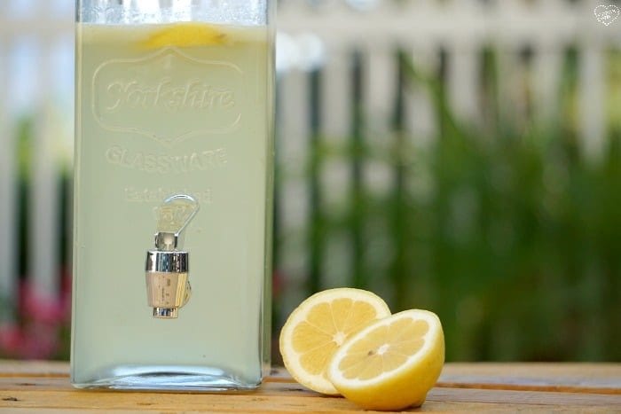 Fresh squeezed lemonade recipe using just 3 ingredients to make the best lemonade ever. You've got to try this, we make it year round.