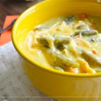 crockpot creamy chicken soup