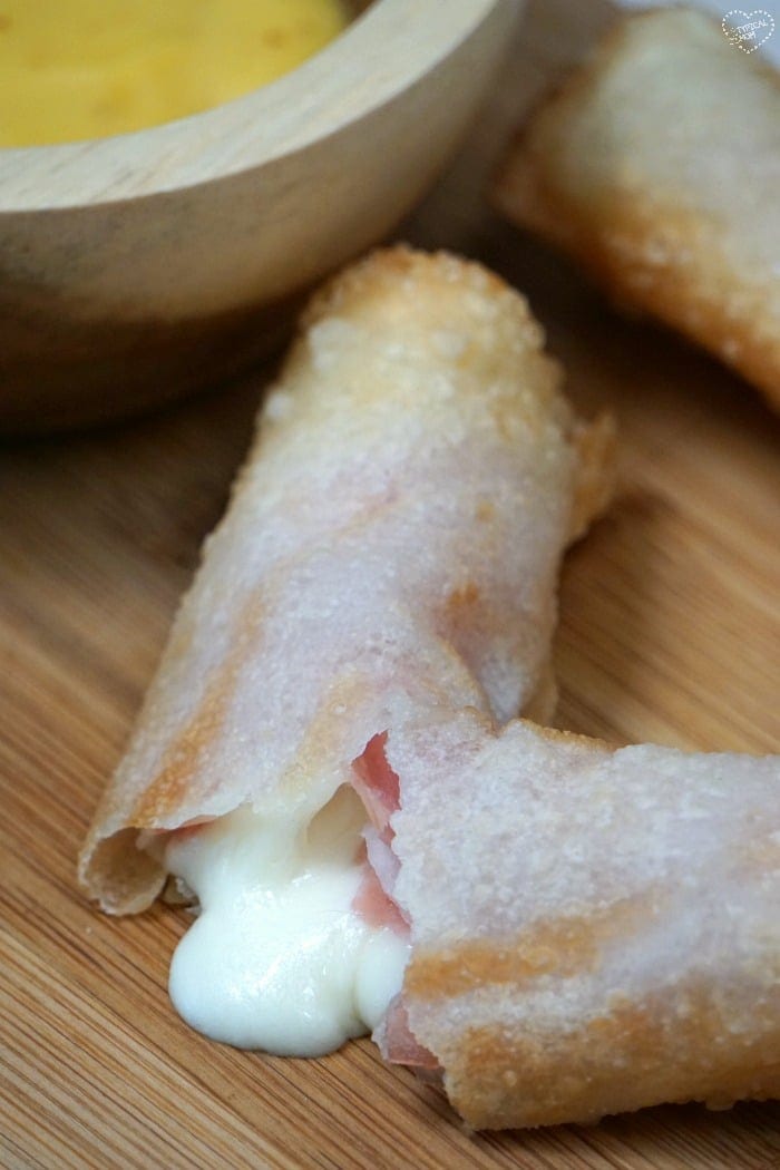 Ham and cheese egg rolls · The Typical Mom