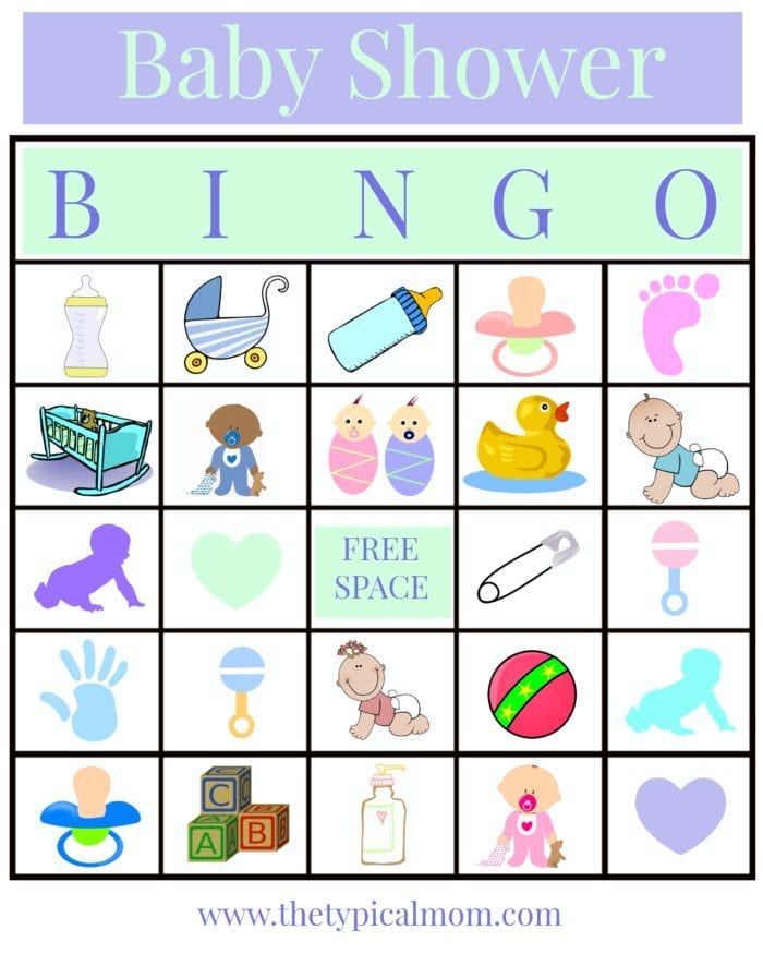 Free Baby Shower Bingo Free Baby Shower Games