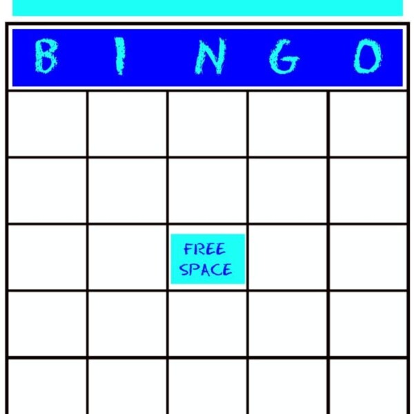 blank bingo cards