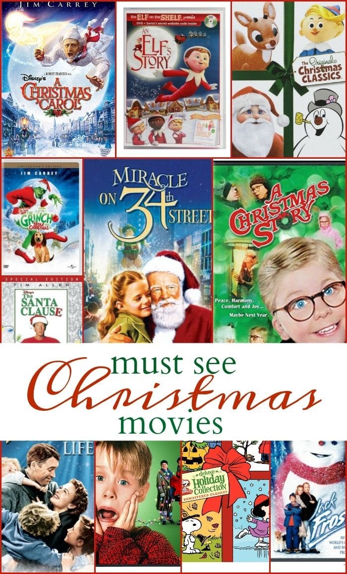 Christmas Movies List · The Typical Mom