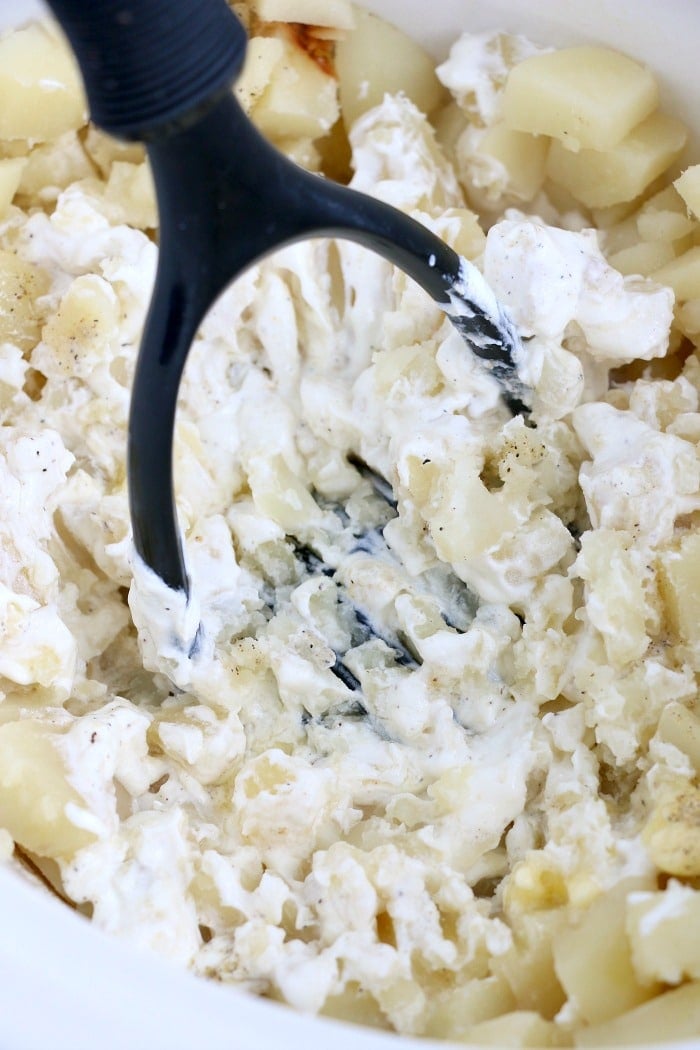 Mashed potatoes in cheap crock pot express