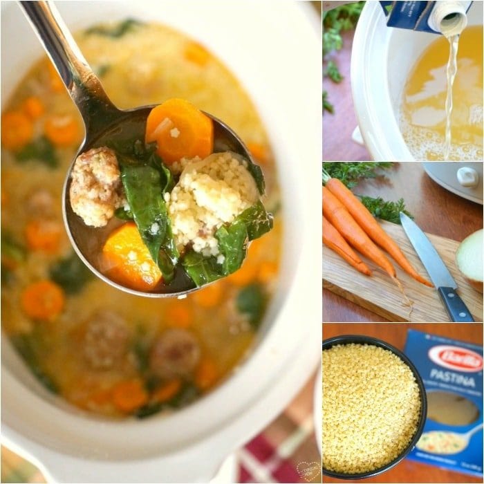 Italian Wedding Soup - Dinner at the Zoo