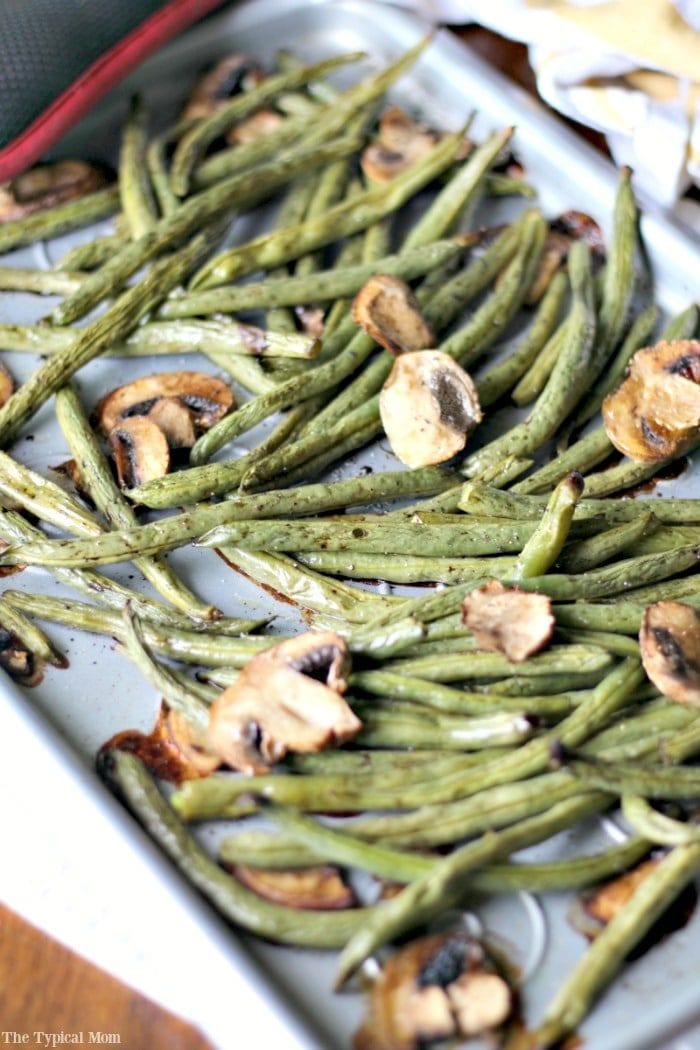 Sheet Pan Green Beans Roasted Green Beans in Oven