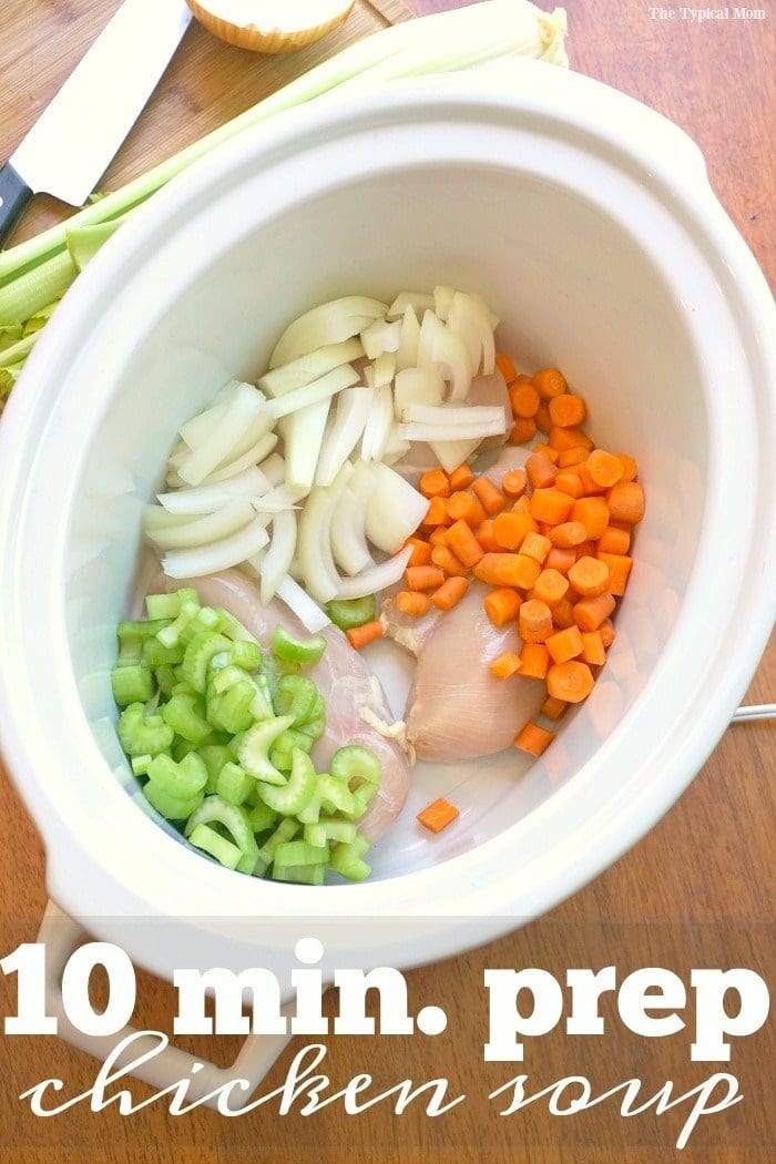 Homemade Chicken Soup — What a Crock Meals