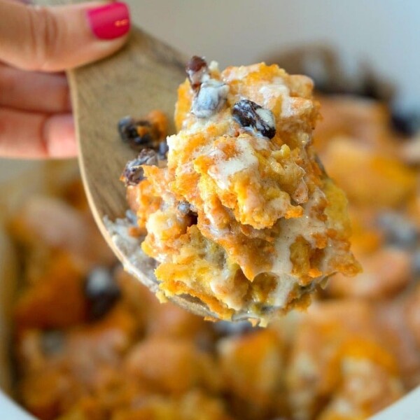 crockpot bread pudding