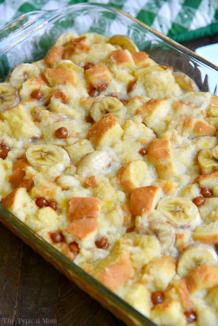 Easy Banana Bread Pudding Recipe · The Typical Mom