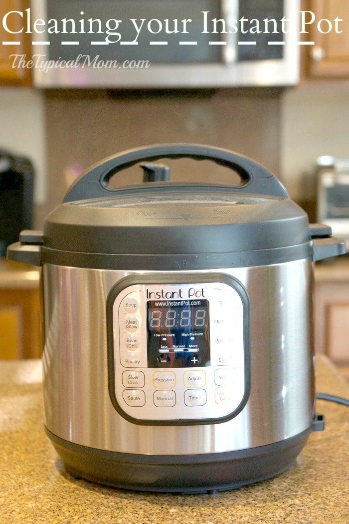 how to clean your instant pot