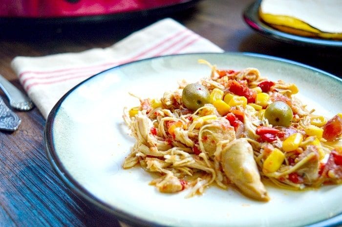 crockpot shredded chicken recipe