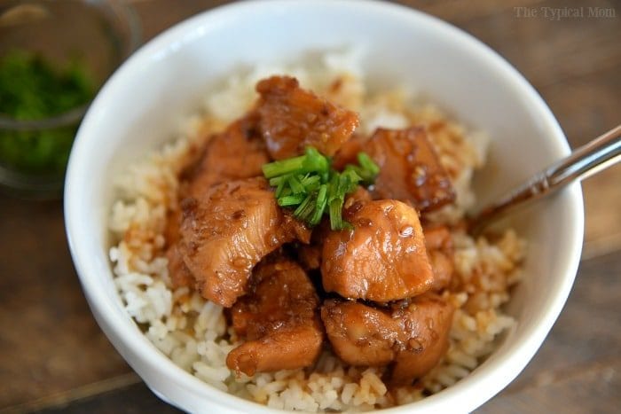 instant pot chicken teriyaki with bottled sauce