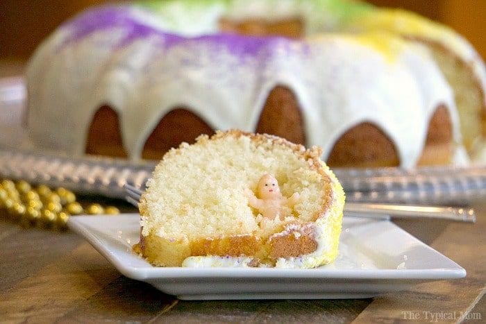 King Bundt Cake Recipe for Mardi Gras by The Redhead Baker