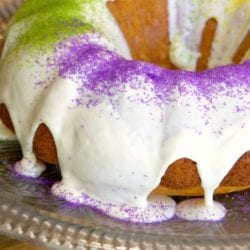 mardi gras cake