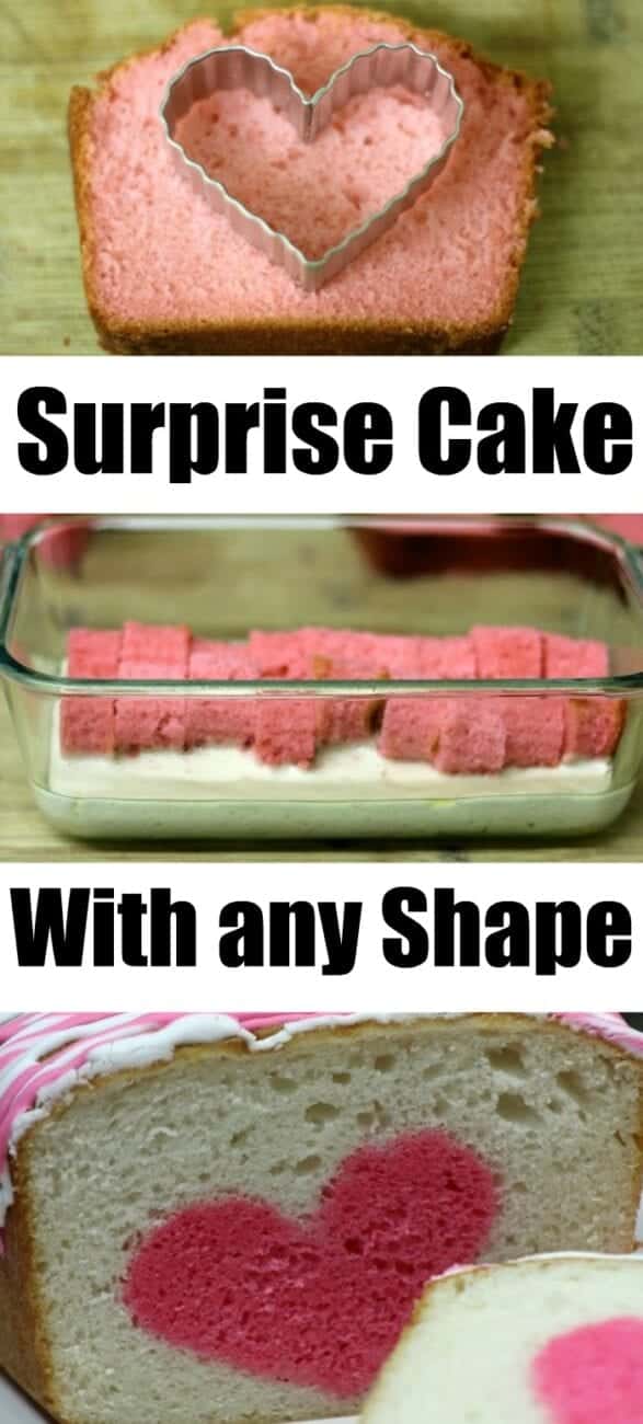 How to Make a Surprise Cake with Heart Inside