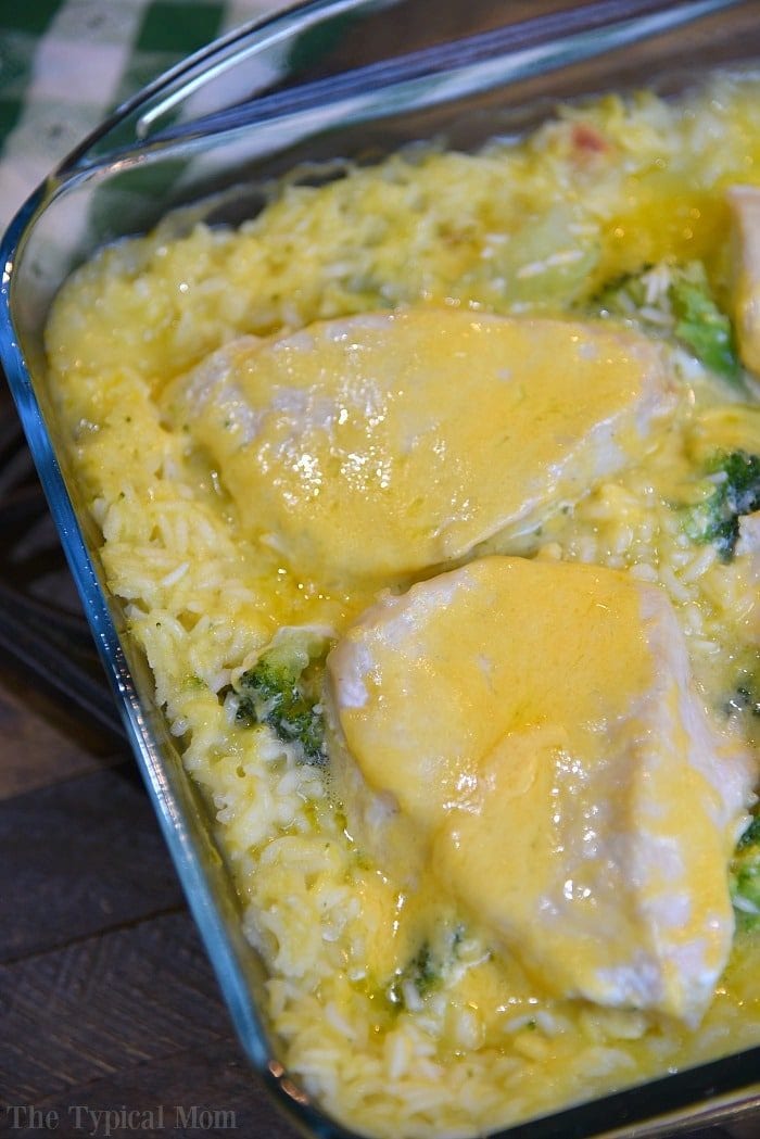Cheesy Chicken Broccoli Casserole · The Typical Mom