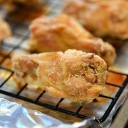 crispy chicken wings recipe