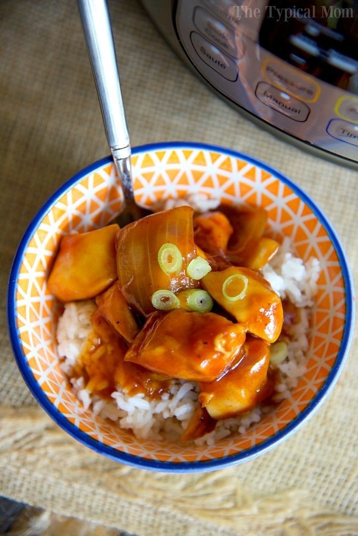 Instant pot deals orange chicken