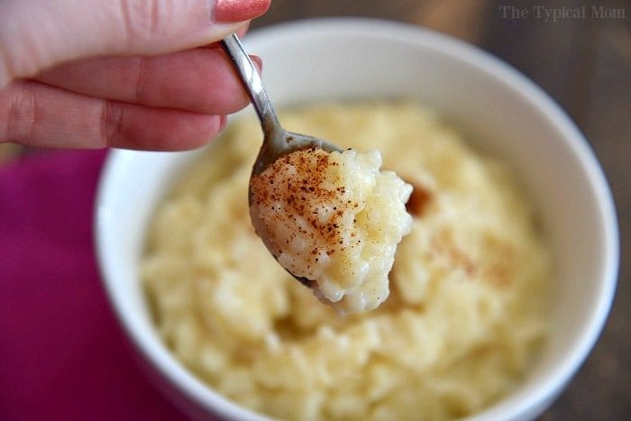 instant pot rice pudding