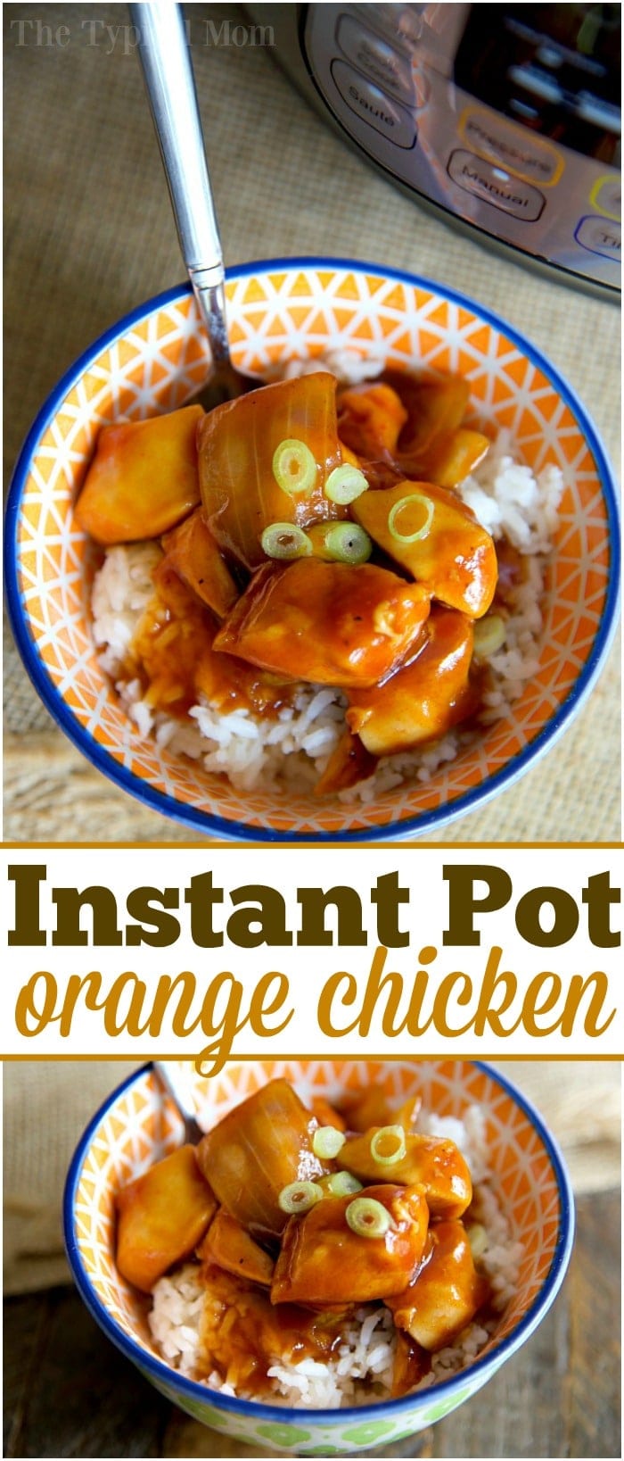 Instant pot discount orange chicken frozen