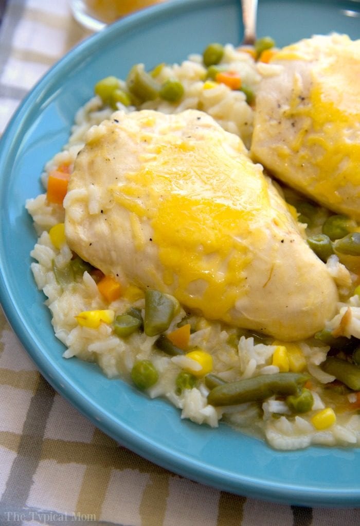 Pressure Cooker Chicken and Rice · The Typical Mom