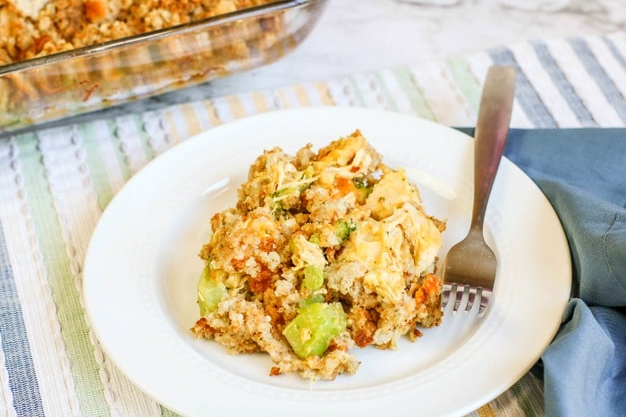 Best Cheesy Chicken Broccoli Casserole · The Typical Mom