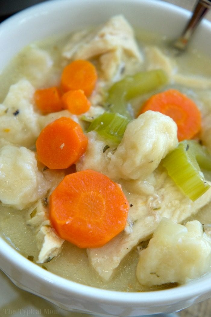 Instant Pot Chicken and Dumplings - Ninja Foodi Chicken and Dumplings