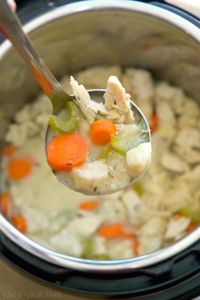 Instant Pot Chicken and Dumplings Recipe · The Typical Mom