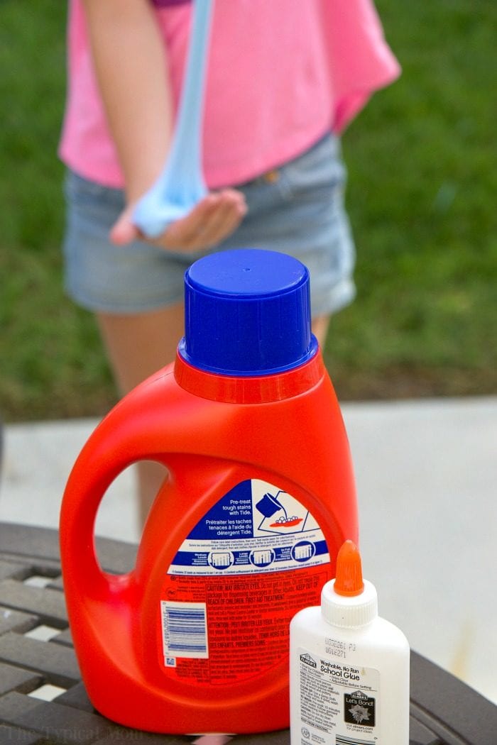 How To Make 2 Ingredient Laundry Detergent Slime