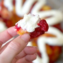 cherry cheesecake monkey bread