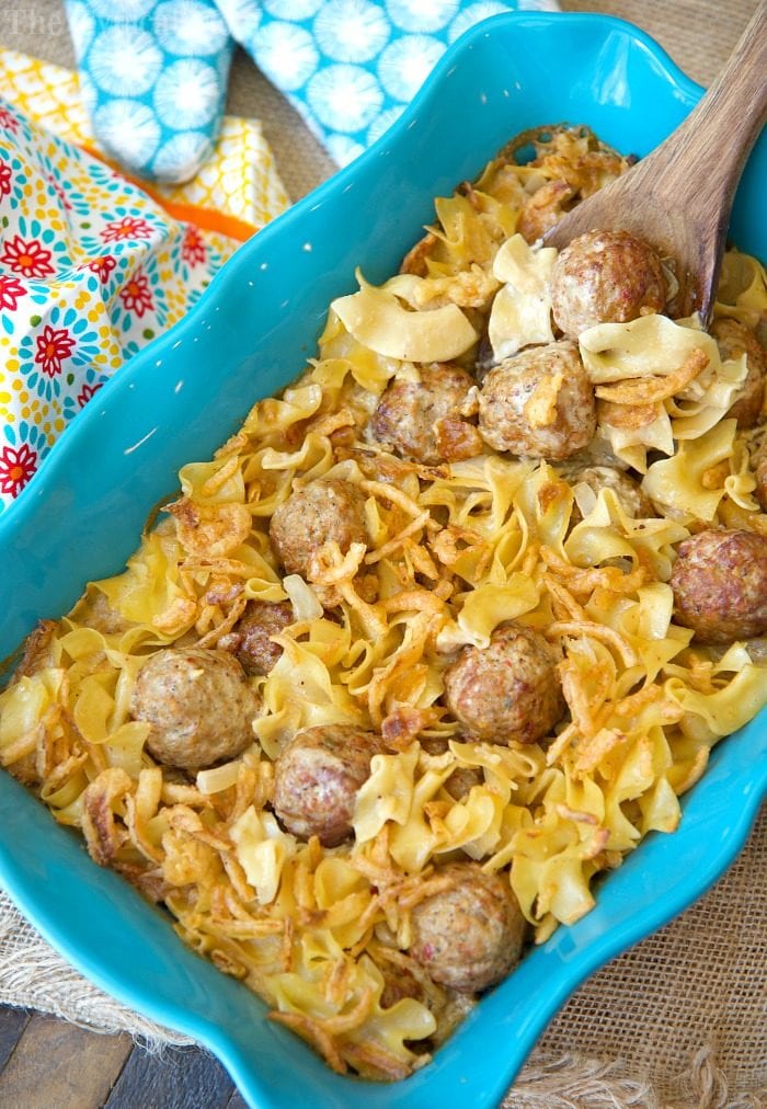 Baked Swedish Meatballs - mom makes dinner