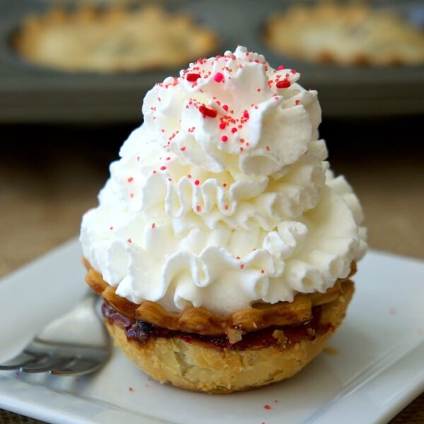 mini mixed berry pies