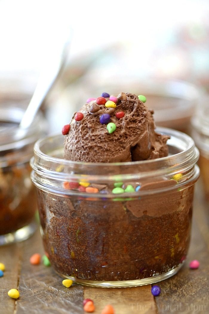 cupcakes in a jar