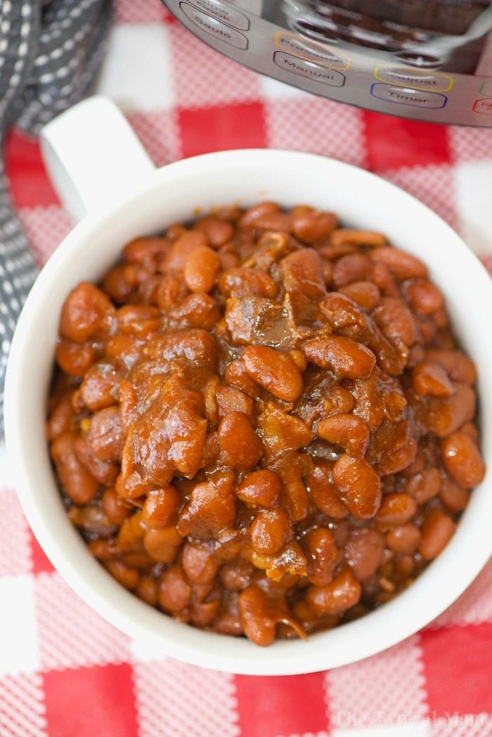 Instant pot baked 2025 beans with ground beef