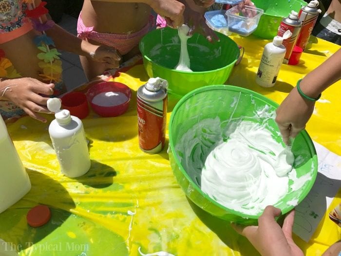 Fish in a Bag Slime - My Frugal Adventures  Pool birthday party, Slime  birthday, Slime party