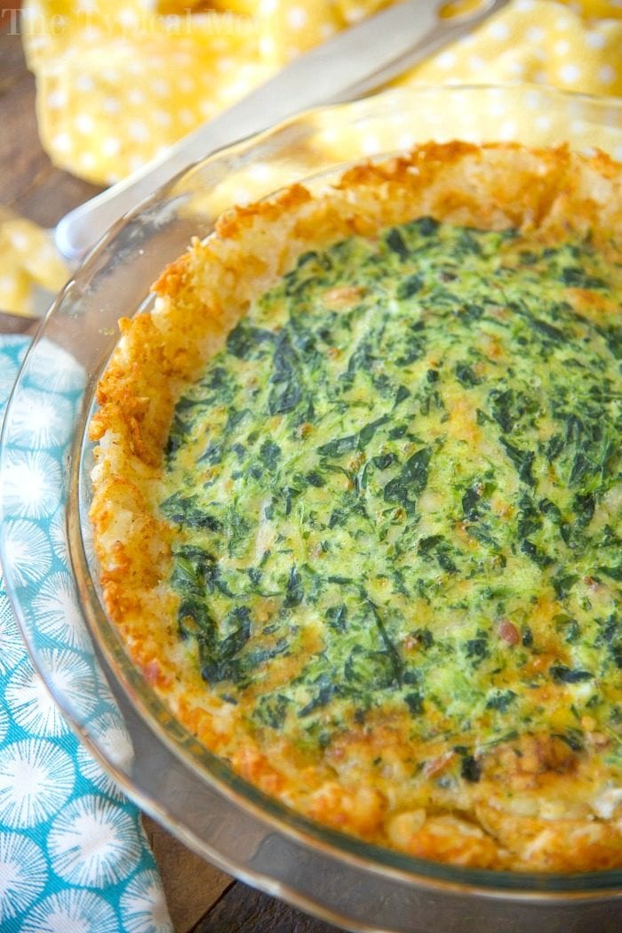 tater tot crusted spinach quiche 4