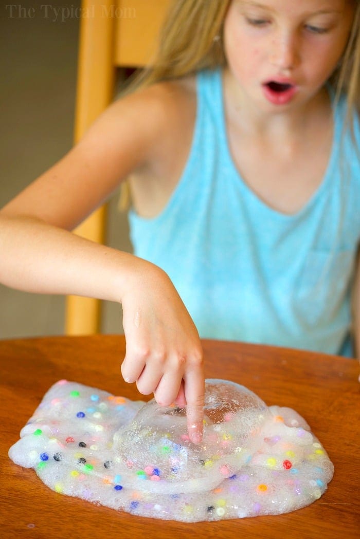 Easy baking soda slime recipe