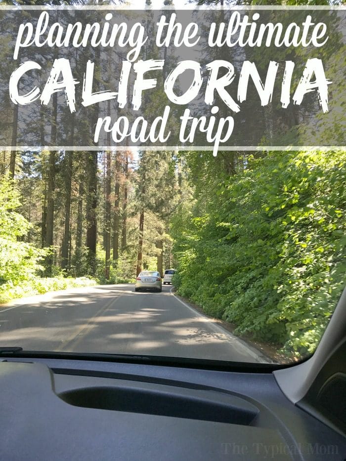 road trip planner california