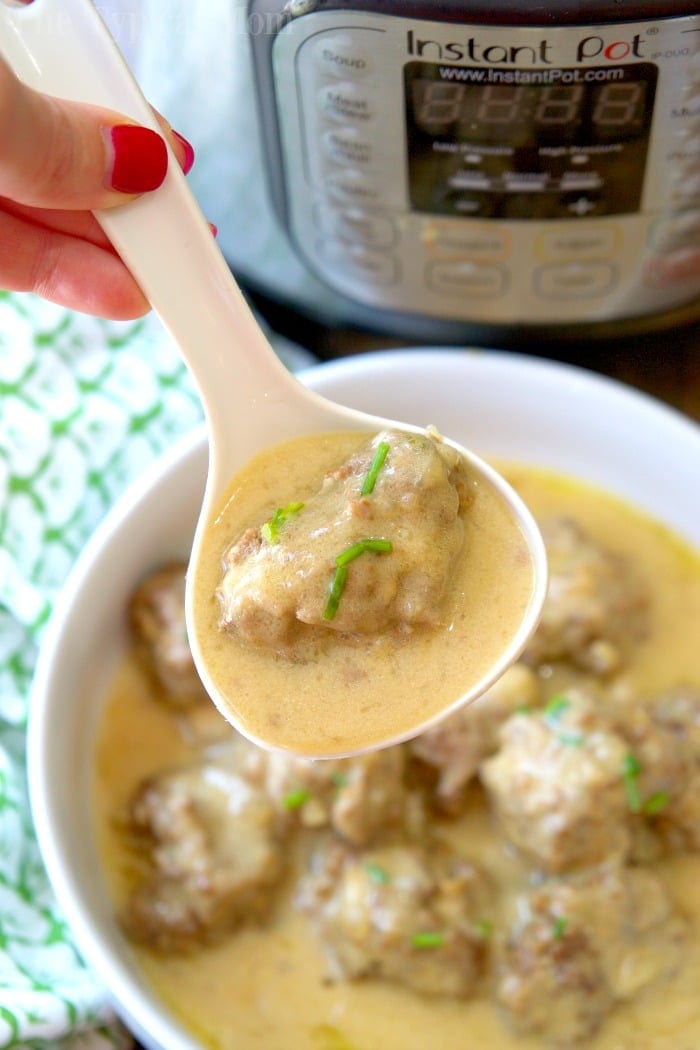 Instant Pot Swedish Meatballs - Taste of the Frontier