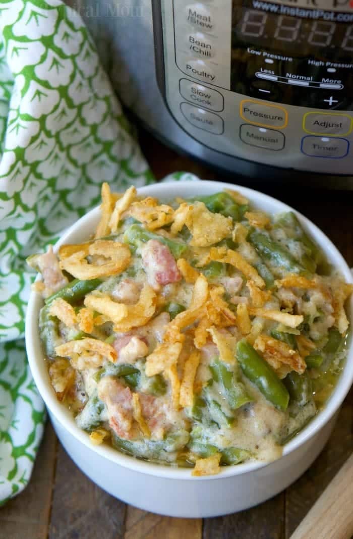 instant pot green bean casserole