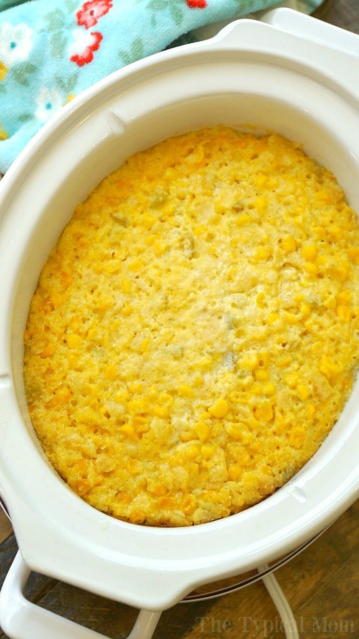 Crockpot Corn Casserole