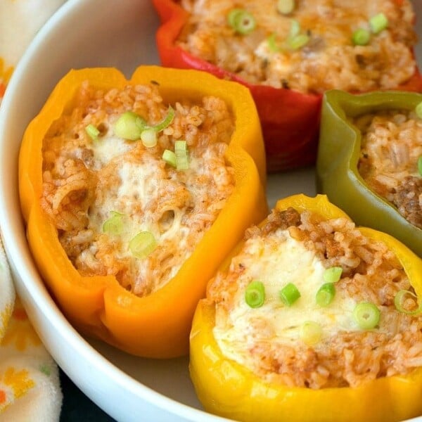 easy instant pot stuffed peppers 4