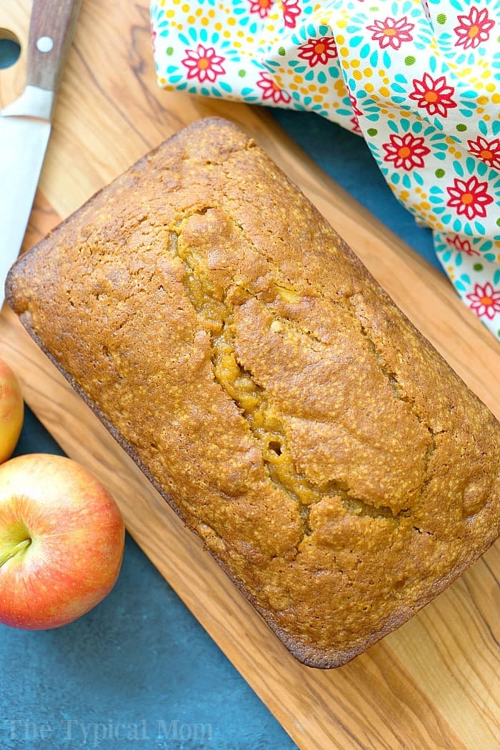 easy pumpkin apple bread