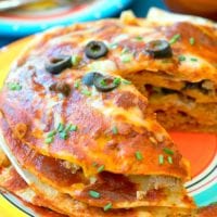 instant pot mexican pizza 4