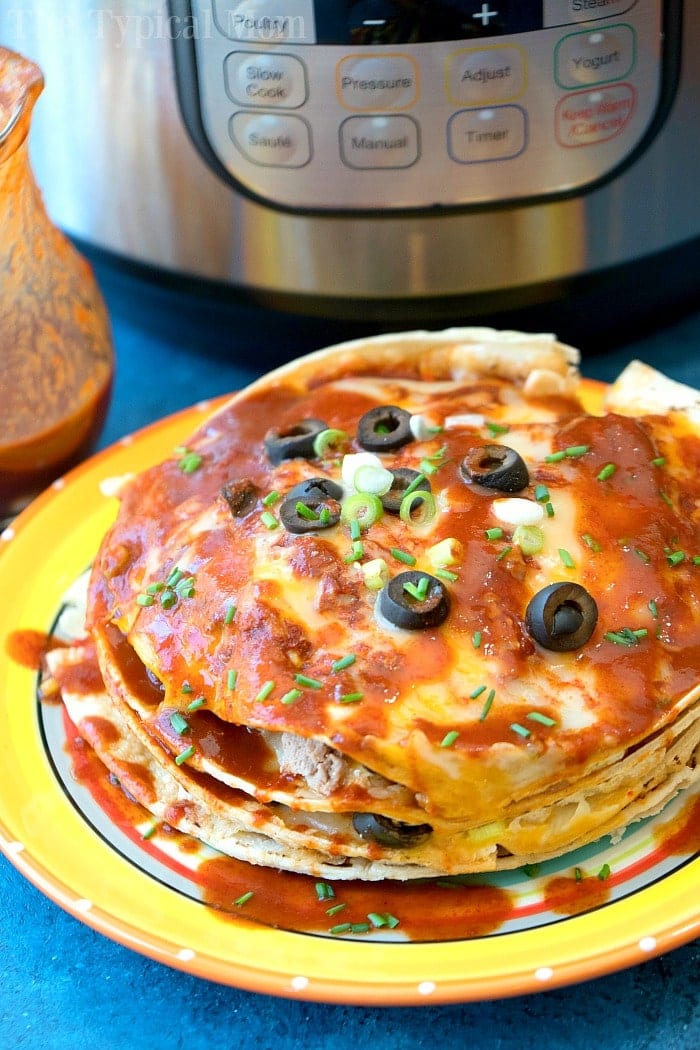 instant pot mexican pizza