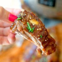 instant pot teriyaki ribs recipe 4