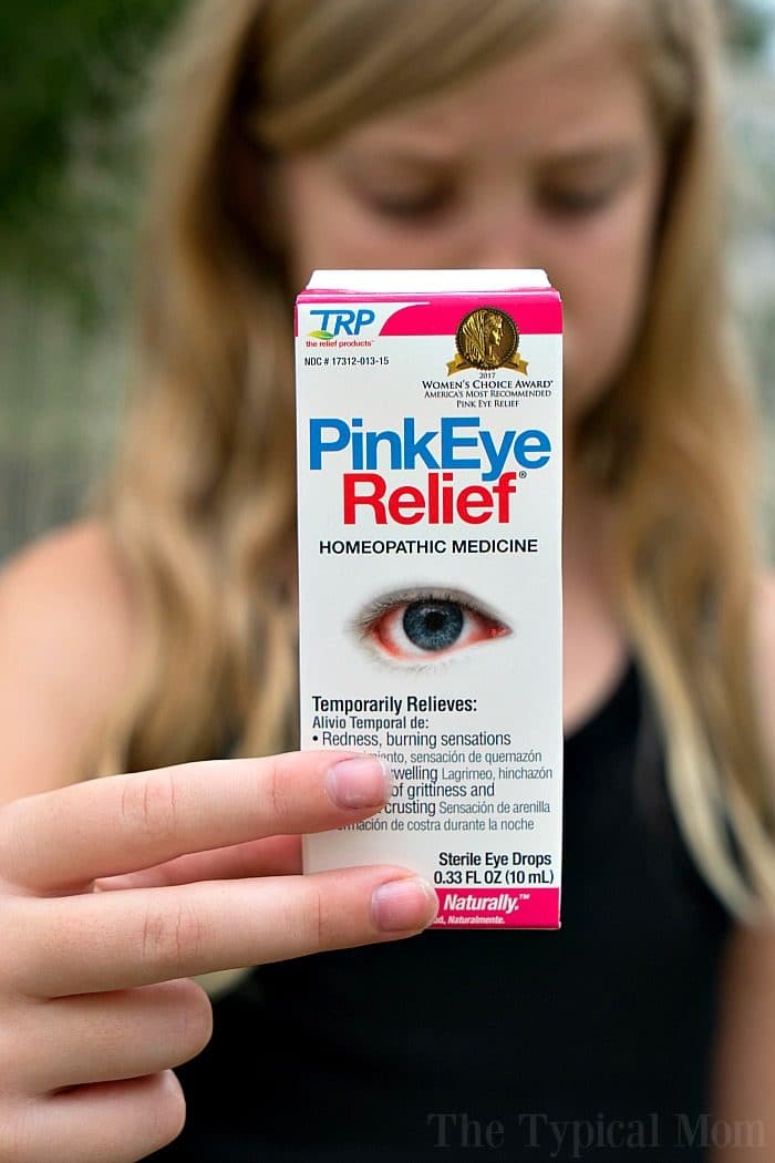 pink eye relief