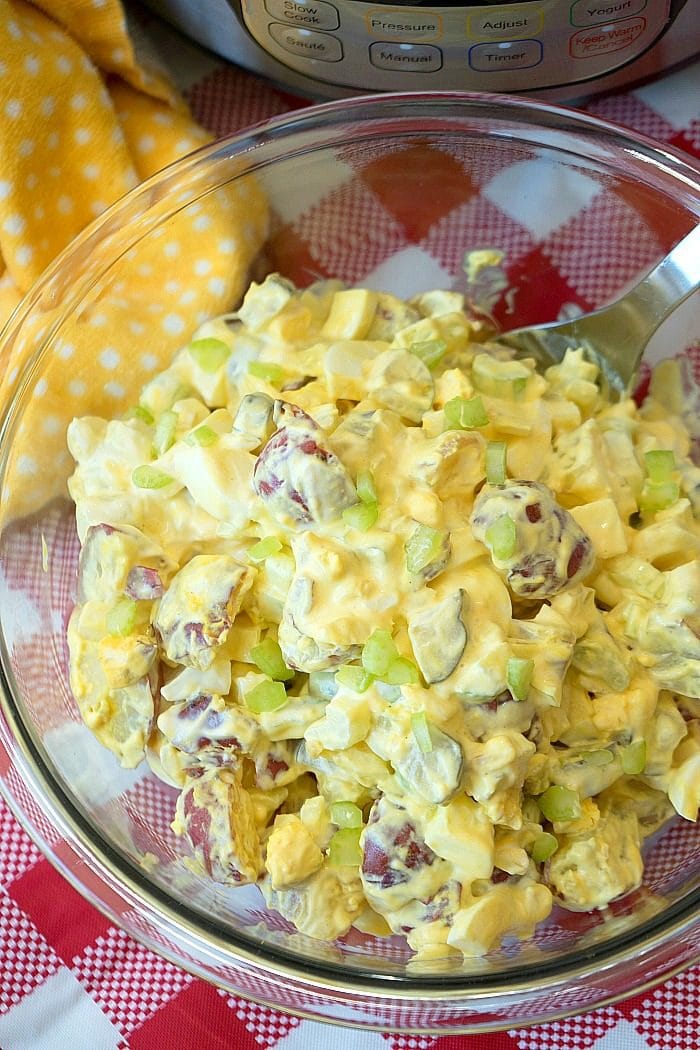 Instant pot potato salad